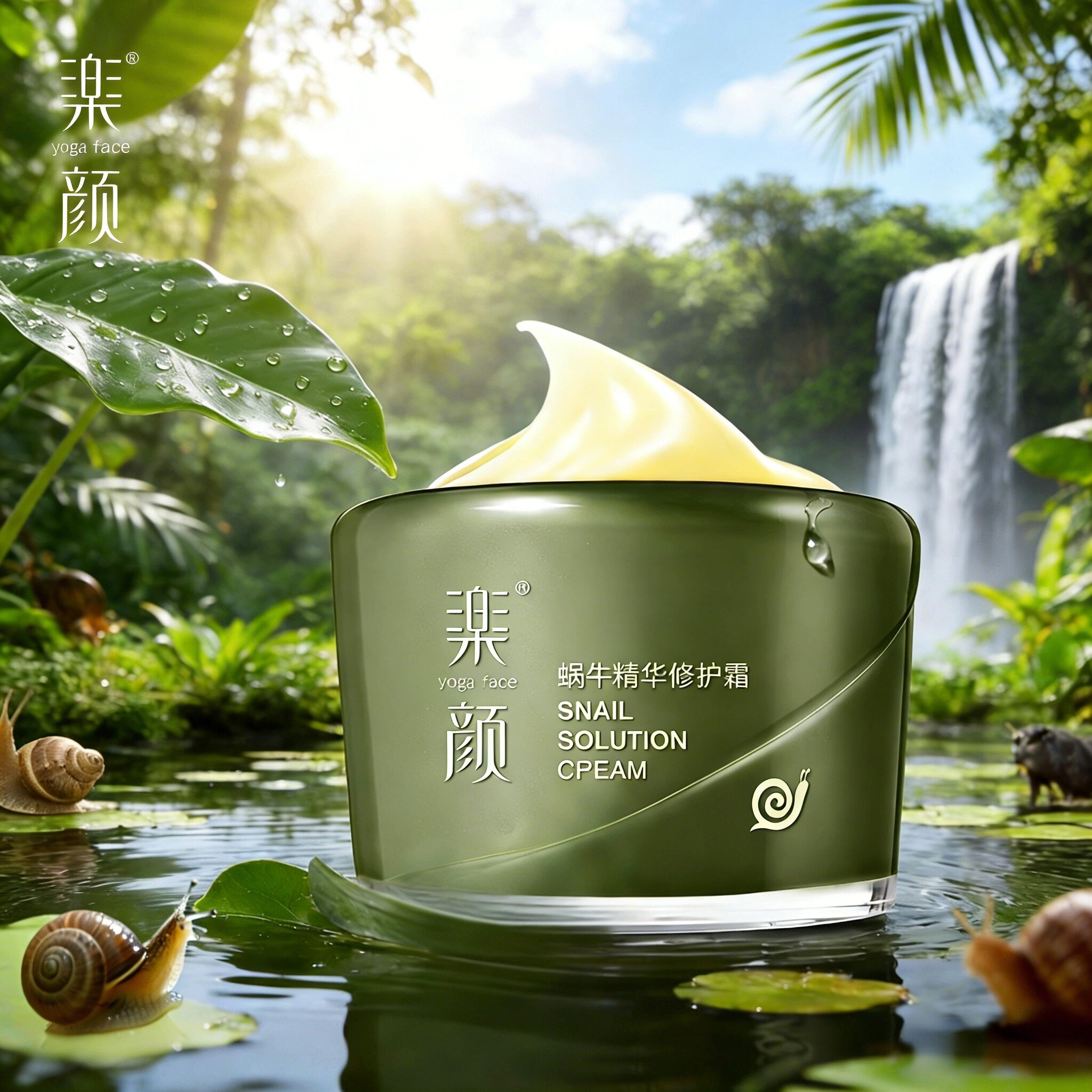 乐颜蜗牛精华水乳霜保湿滋润修护屏障受损液国产面霜正品水乳套盒