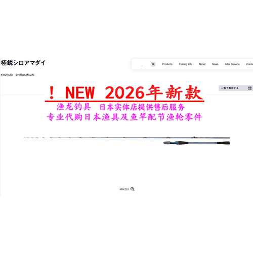 26款 Daiwa 极锐 極鋭 KYOKUEI SHIROAMADAI 白方头鱼专用船钓竿