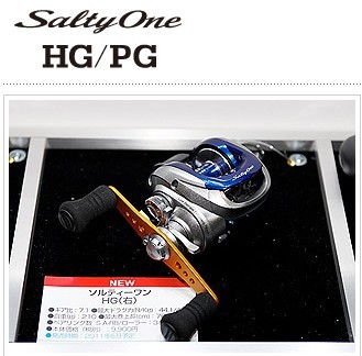 日本 2011年新品 Shimano SALTY ONE HG /PG 左右手 水滴轮