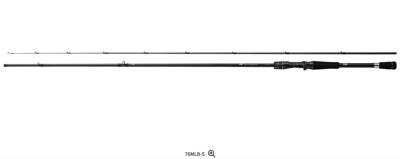 25新款日本达亿瓦Daiwa SILVER WOLF EX 80MB-S 碳素路亚竿