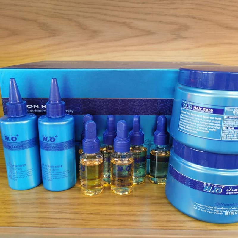 凯捷水芝澳水润补水修护倒膜套装修复干燥毛躁水疗深层补水受损发