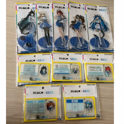 【原袋】韩谷明日方舟终末地gs25系列正比立牌庄方宜洁尔佩塔周边