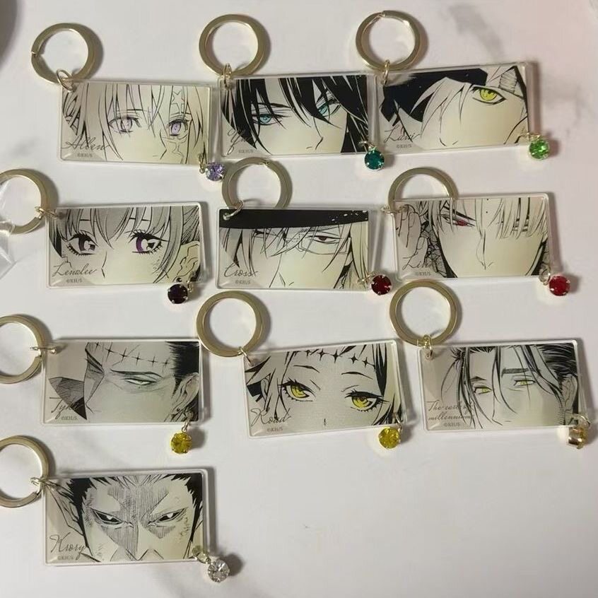 【原袋】日谷驱魔少年原画眼神系列亚克力挂件亚连神田优拉比周边