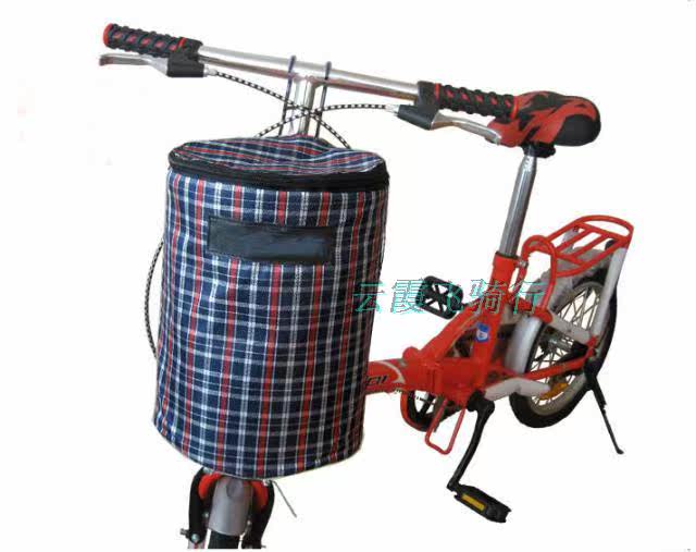 Panier pour vélo en toile - Ref 2260205 Image 3