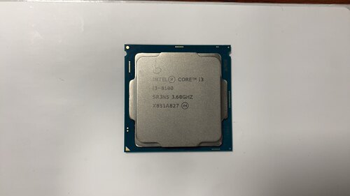 I3-8100 正式版拆机台式机CPU 主频3.6GHz 1151针脚
