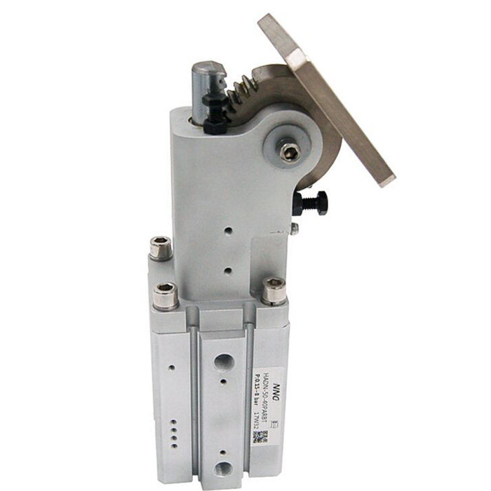 转角90度翻转气缸单双面l型侧姿组机械手翻面侧姿气缸32*30