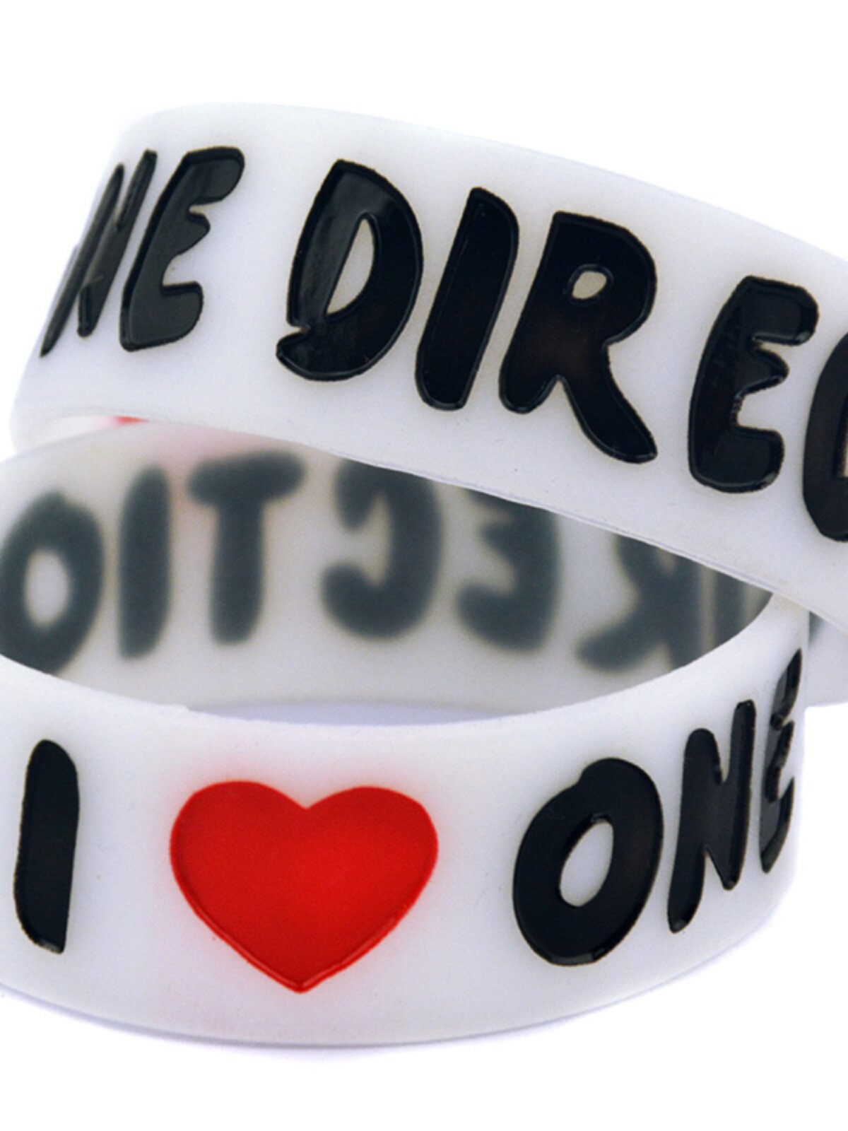 Glow-in-Dark 'I Love 1D' Bracelet - Relive One Direction Memories! - Product image 3