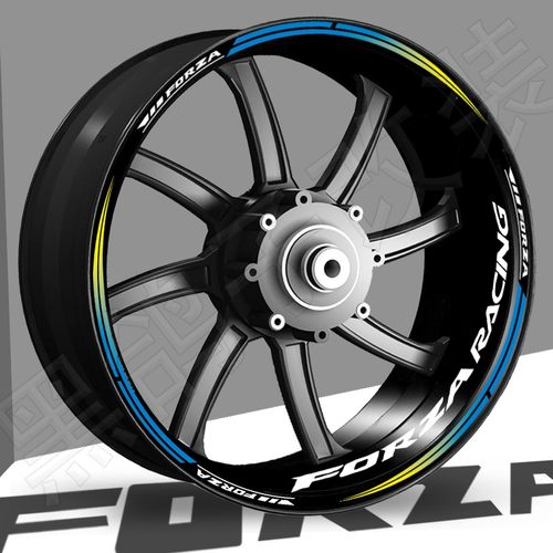 本田Forza轮毂贴反光防水防晒