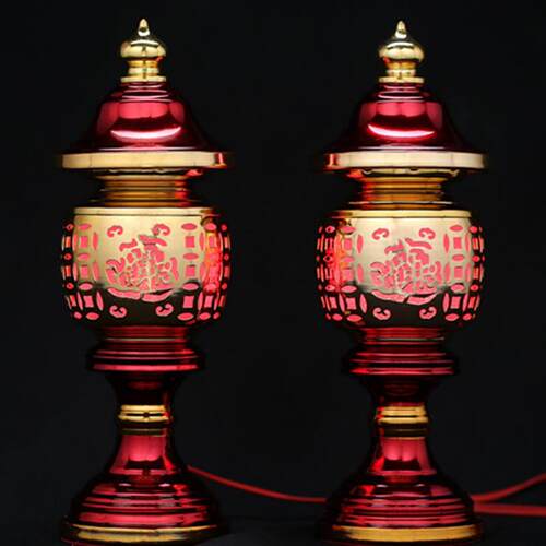 财神爷财神灯电烛灯供佛灯长明灯电蜡烛招财灯神明灯新款