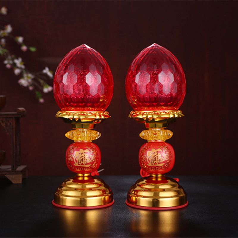 仙堂灯 道家供灯佛前神台灯led供佛财神爷供灯插电家用长明灯