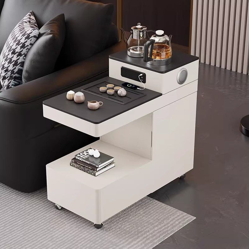 实木可移动茶几自动上水烧水壶一体茶台边几柜2025新款沙发侧边柜,住宅家具,移动边几/推车,淘宝优惠券,粉丝福利购,淘宝优惠卷