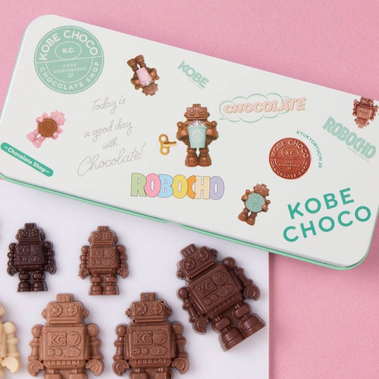 【2026情人节】既賞心又适合作为礼物机器人型日本巧克力笔盒铁罐,零食/坚果/特产,盒子/罐子/杯子蛋糕,淘宝优惠券,粉丝福利购,淘宝优惠卷