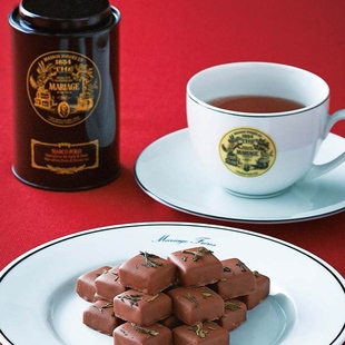 玛黑兄弟红茶柑橘甘纳许软心巧克力情人节 日本代 Mariage freres