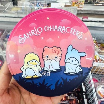 【只买到一个】日本三丽鸥Sanrio Characters幽灵万圣节零食铁盒