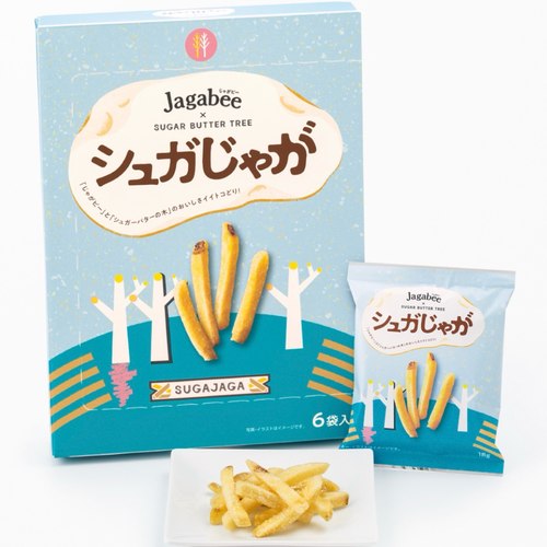 Jagabee x SUGAR BUTTER TREE 卡乐比黄油树日本薯条东京先行发售