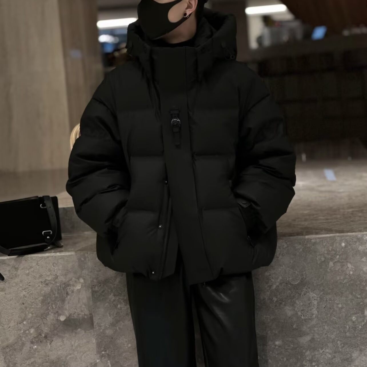 高端美式简约羽绒服男连帽保暖90白鸭绒外套冬季新款防水羽绒衣潮,男装,羽绒服,淘宝优惠券,粉丝福利购,淘宝优惠卷