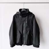 高端羽绒服男连帽可脱卸保暖冲锋衣外套三防面料宽松户外羽绒衣潮