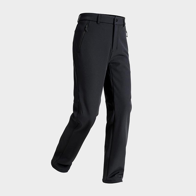 秋冬加绒防风防水速干软壳裤男