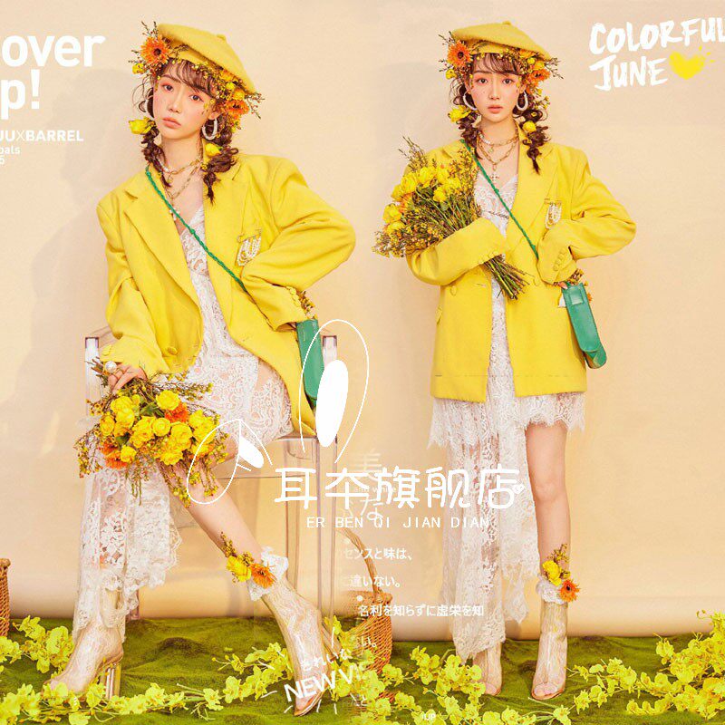 个人写真艺术照西装影楼主题婚纱