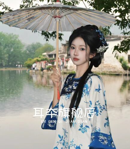 影楼国风汉服摄影复古晚清汉女