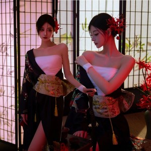 影楼正装和服改良摄影服装传统日系少女浴衣写真和服网红拍照套装