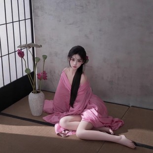 清冷汉服战国连衣裙少女艺术照写真拍照摄影服装 影楼新款 复古中式