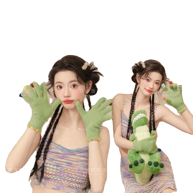 多巴胺俏皮元气少女写真艺术照服