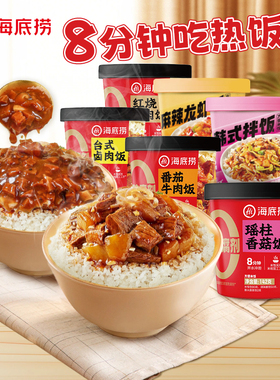 海底捞干拌饭自热米饭速食米饭泡饭冲泡方便速热快餐宿舍免煮食品