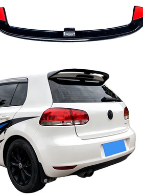 适用于大众高尔夫6尾翼2010-2013款高6 MK6 改装顶翼定风翼免打孔