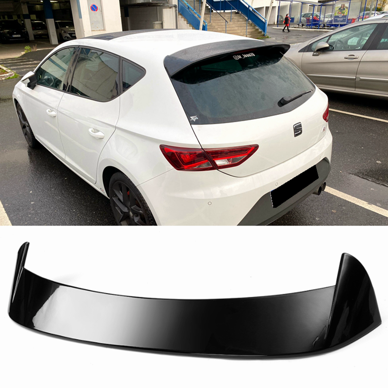 适用于2014-2020款西雅特里昂尾翼Seat LEON 5F FR MK3改装碳纤纹