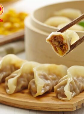 CP 正大食品旗舰店玉米蔬菜猪肉蒸饺460g速冻早餐皮薄馅大