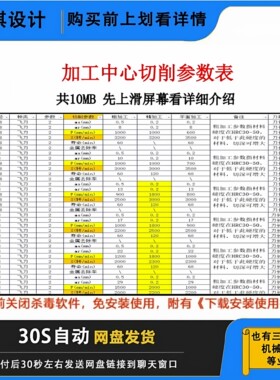 CNC加工中心数控铣钢件加工进给