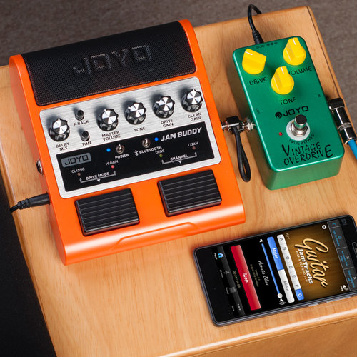 JOYO JAM BUDDY双通踏板式电吉他音箱充电蓝牙迷你音箱延时效果器