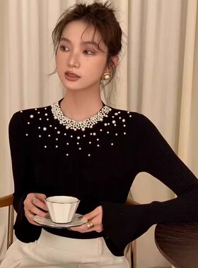 设计感气质上衣针织衫2025秋季新款法式轻奢氛围毛衣女ZH0012