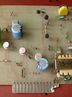 PU-76B 拆件电路板多肉  带金封2SC484和LM301AH