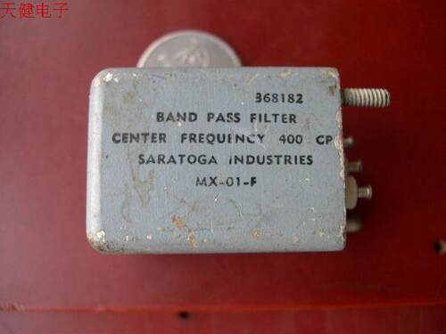 band pass filter 带通滤波器 MX-01-F 研究价