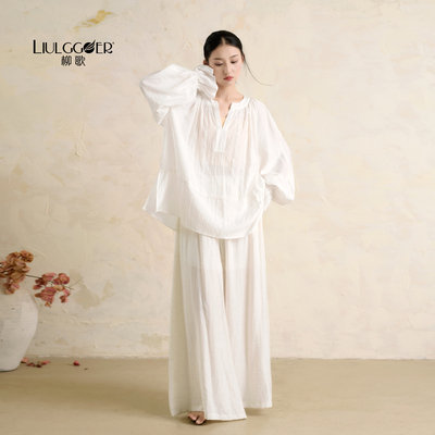 柳歌古典舞日常可穿罩衫