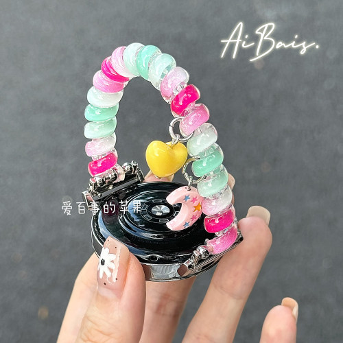 《多巴胺电话线》适用GT5华为gt4手表fit4表带gt3pro女watch5夏