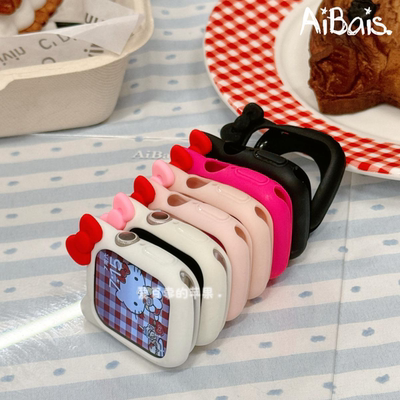 kt硅胶适用苹果11手表10保护壳iWatchs9套applewatch7手表壳s8