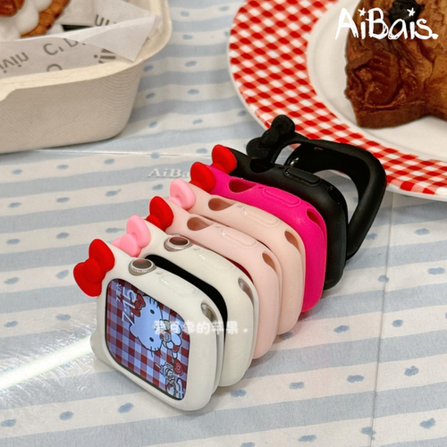 kt硅胶适用苹果11手表10保护壳iWatchs9套applewatch7手表壳s8