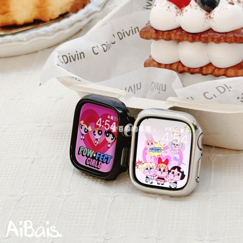 《电镀硬壳》适用苹果手表11保护壳iWatch8套applewatch10手表壳9