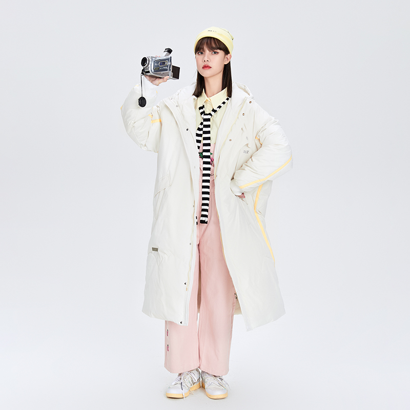 加厚字母棉袄羽绒棉服