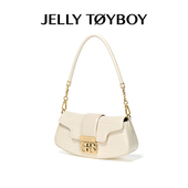 JTB摇摇包.女包包礼物高级轻奢小众单肩斜挎包新款 通勤白色腋下包