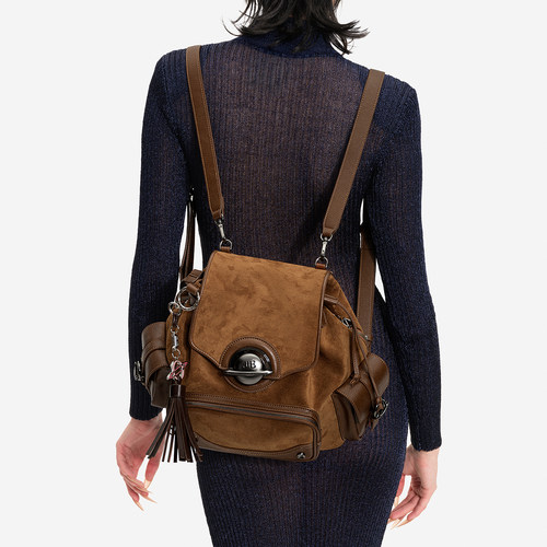 游牧风设计感双肩包大容量包包