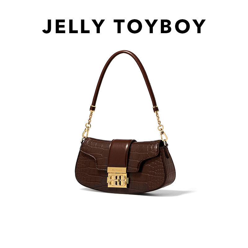 JTB摇摇包.女包2021秋冬新款斜挎包复古高级感原创小众设计腋下包