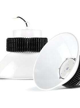 led工矿灯厂房灯超亮鳍片100W150W200W车间仓库照明吊灯体育馆灯