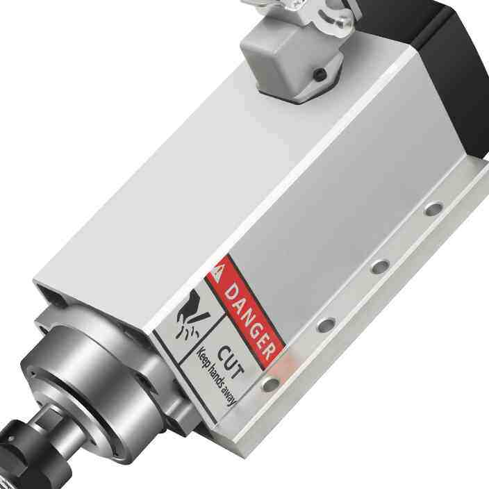 振宇侧孔机22kw电主轴er20主轴电机雕刻机配件数控机床动力头