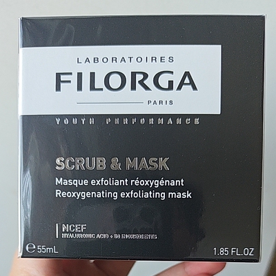 菲洛嘉清新净肤面膜55ml 中文标26.12.28到期 涂抹式白泡泡面膜