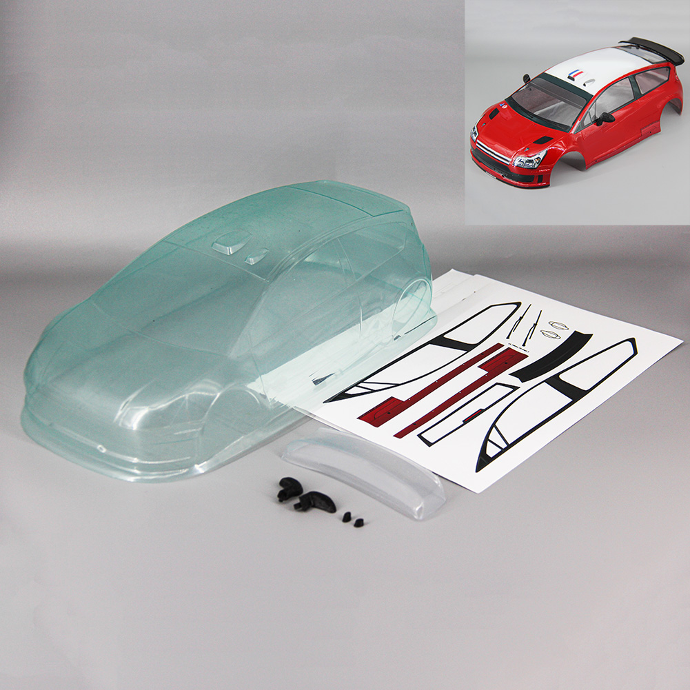 1/10 PC车壳 RC遥控车 拉力车壳 C4 WRC