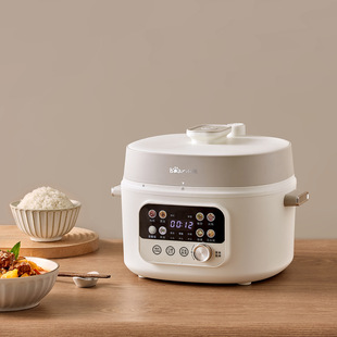 小熊电压力锅YLB C40W5家用电饭煲全自动高压锅多功能压力煲4L双